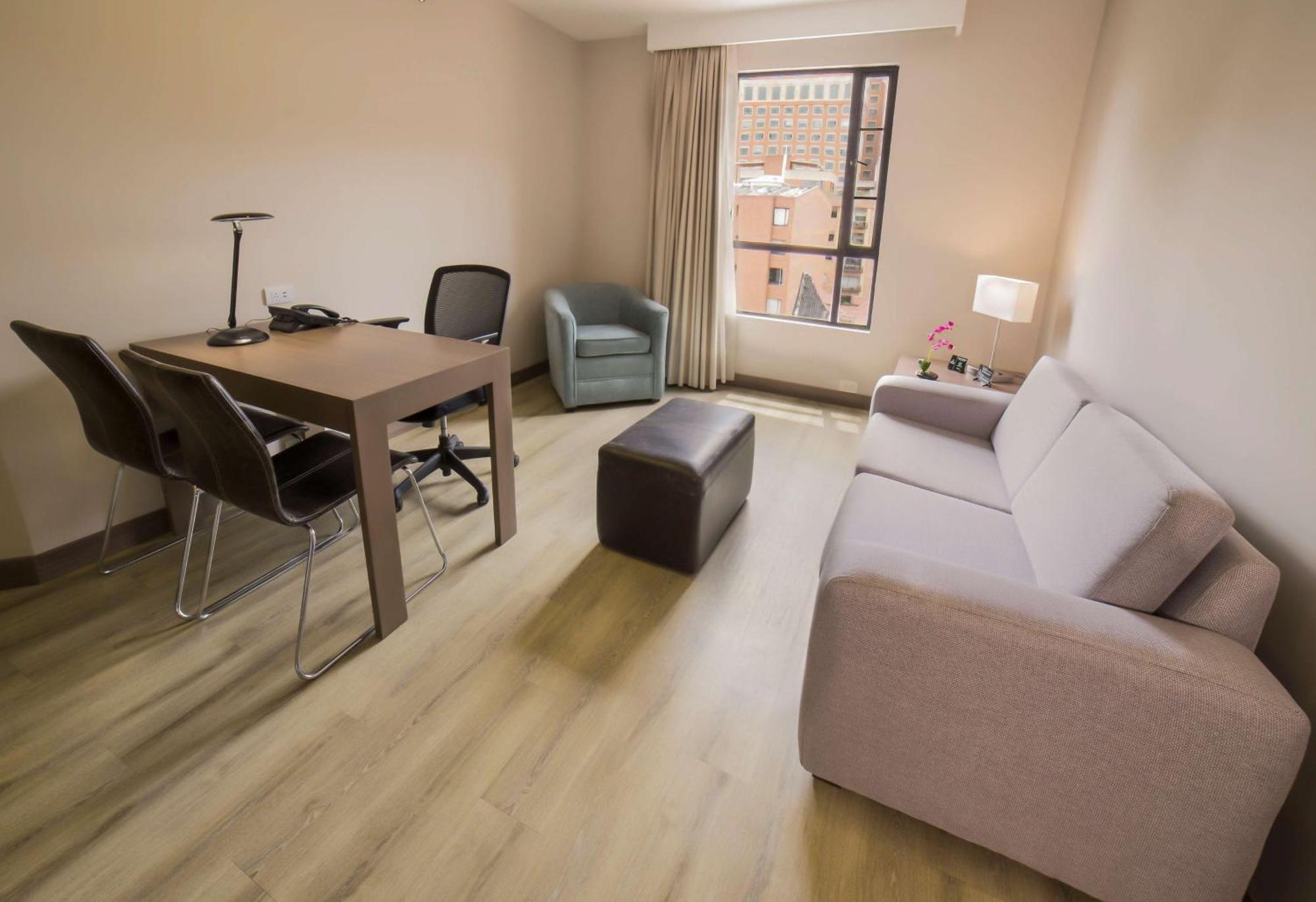 Embassy Suites By Hilton Bogota - Rosales Exterior photo A typical apartment at the residence halls